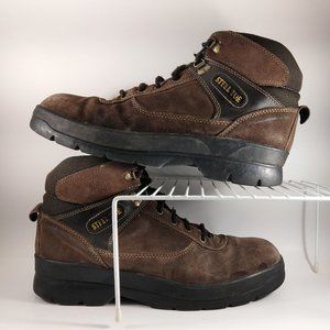 Workload Steel Safety-Toe Boots Mens Sz 12 Leather